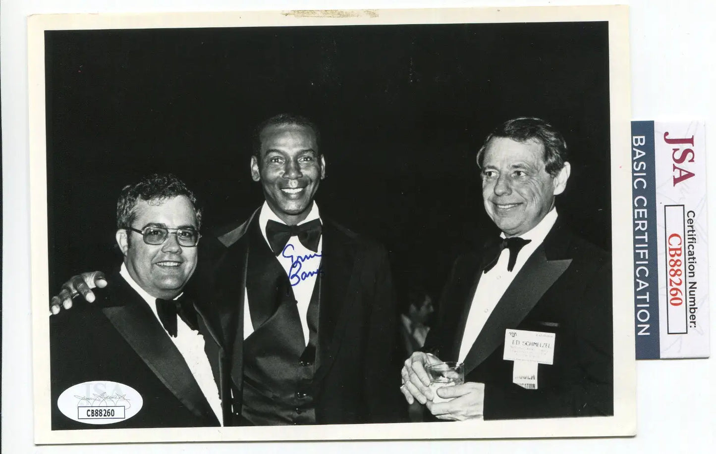 Signed Feb 1979 Ernie Banks Vintage 5x7 Photo AASA Dinner JSA Auto - Sports Memorabilia