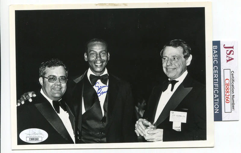 Signed Feb 1979 Ernie Banks Vintage 5x7 Photo AASA Dinner JSA Auto - Sports Memorabilia