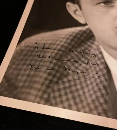 Autographed Signed KEENAN WYNN MGM Vintage 8x10 Photo Auto JSA for collectors