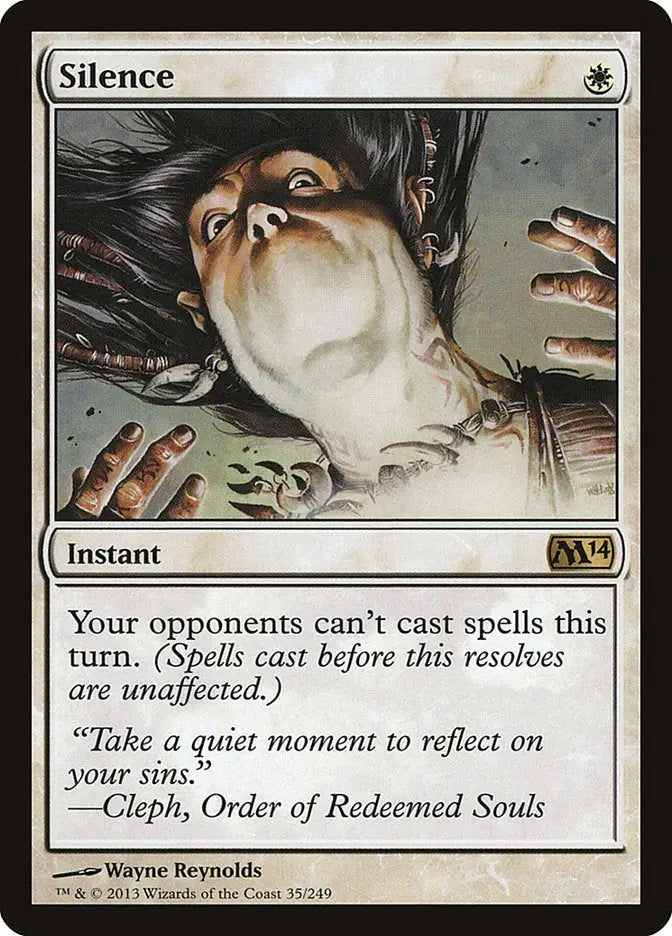 Silence [Magic 2014] - TCG - MTG Single