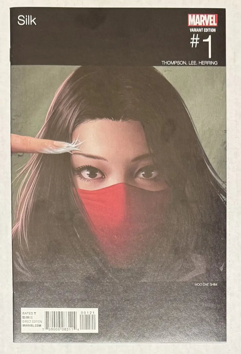 Silk #1 Woo Dae Shim Hip-Hop Variant (Marvel Comics January 2016) - Comic Book