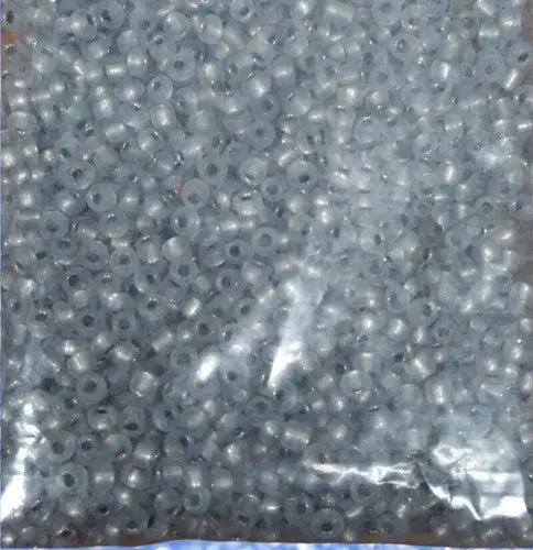 Silver lined grey 11o seed beads 20 gm ID:38628 - Other
