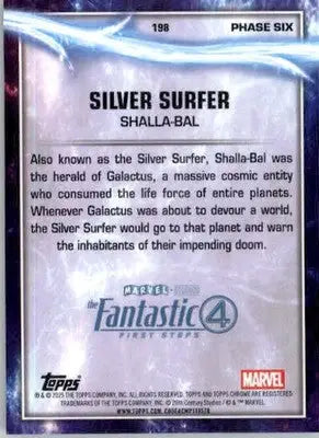 Silver Surfer - 2025 Topps Chrome Marvel Studios - #198 - Non_sport - Non-Sports Card Single