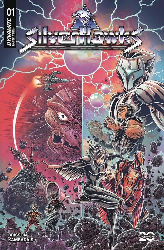 Silverhawks comic book cover C Stokoe featuring Mon*Star from Silverhawks #1