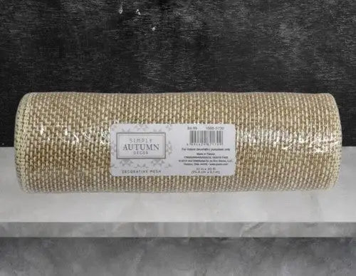 Simply Autumn Decorative Mesh Wide Woven pattern 25.4 cm x 6.1m ID:38716 - Other