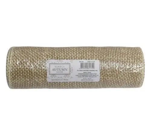 Simply Autumn Decorative Mesh Wide Woven pattern 25.4 cm x 6.1m ID:38716 - Other