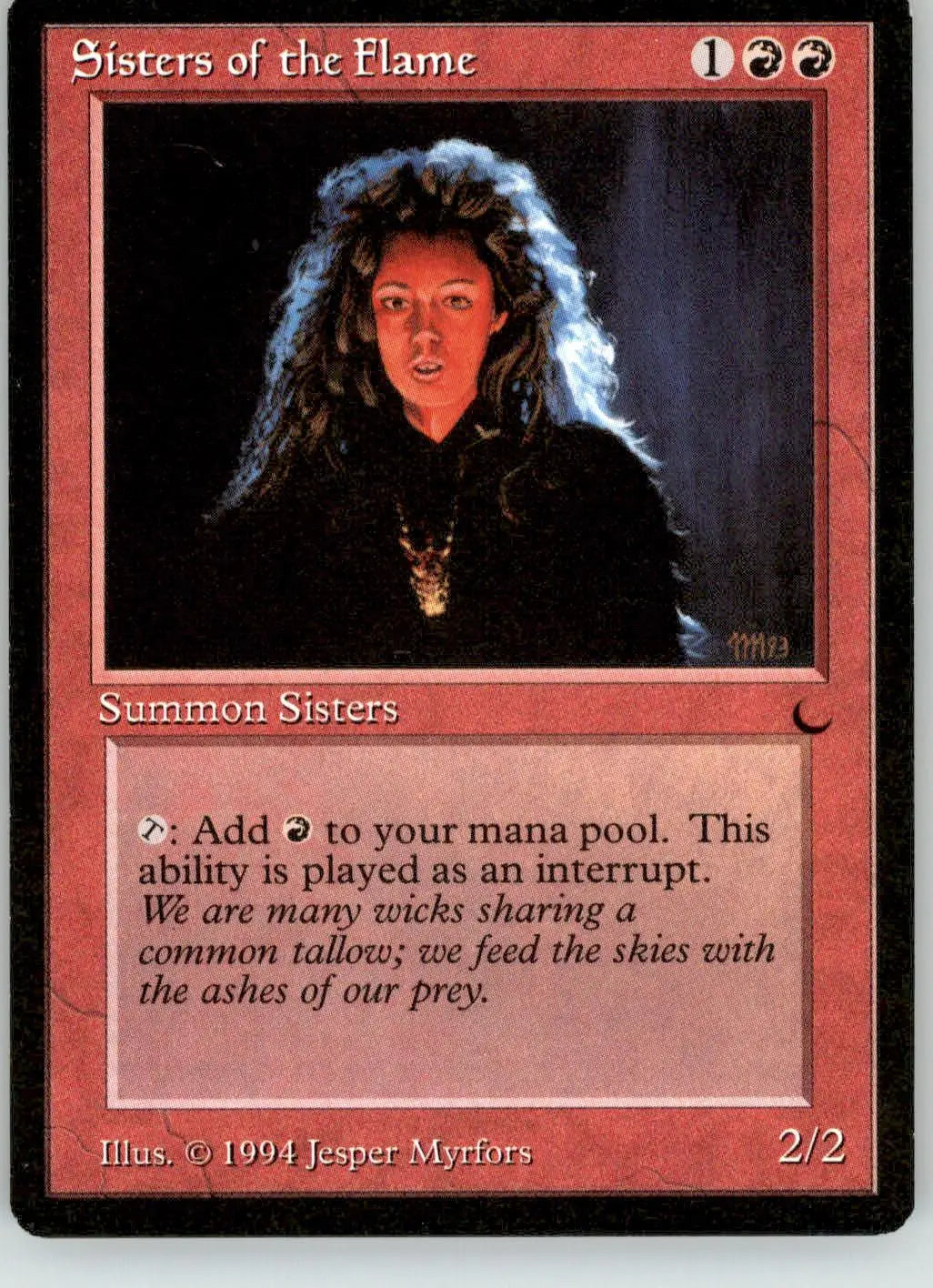 Sisters of the Flame - The Dark - LP Magic: The Gathering - Magic Card Single