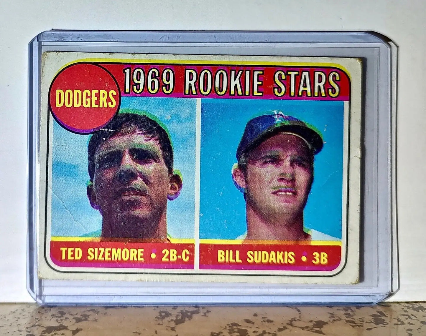 Sizemore / Sudakis 1969 Topps MLB #552 Baseball Card Los Angeles Dodgers - Baseball Card Single