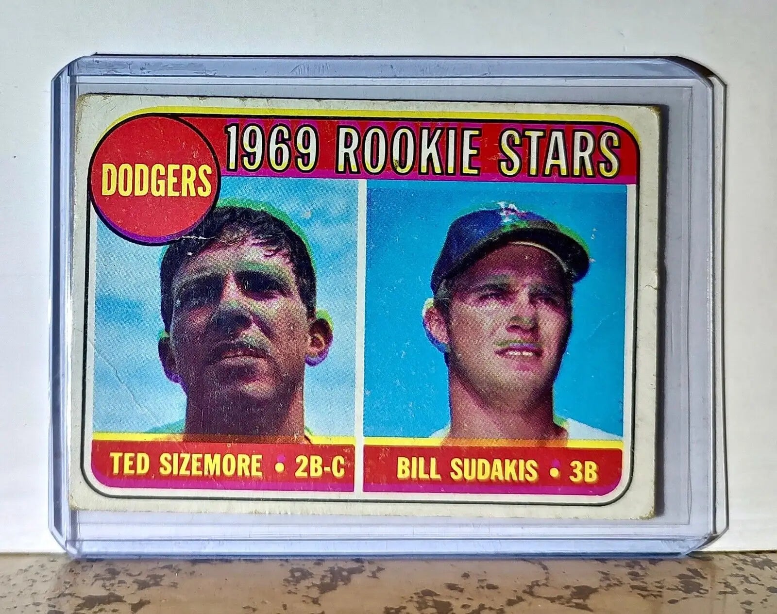 Sizemore / Sudakis 1969 Topps MLB #552 Baseball Card Los Angeles Dodgers - Baseball Card Single