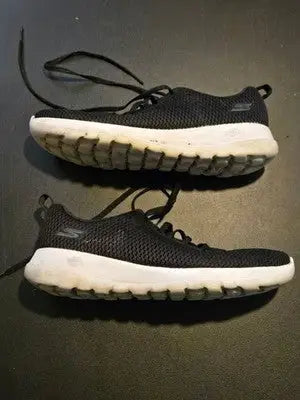Skechers Shoes Womens 8.5 Black GOwalk Mesh Slip On Walking Sneakers Lightweight - Apparel