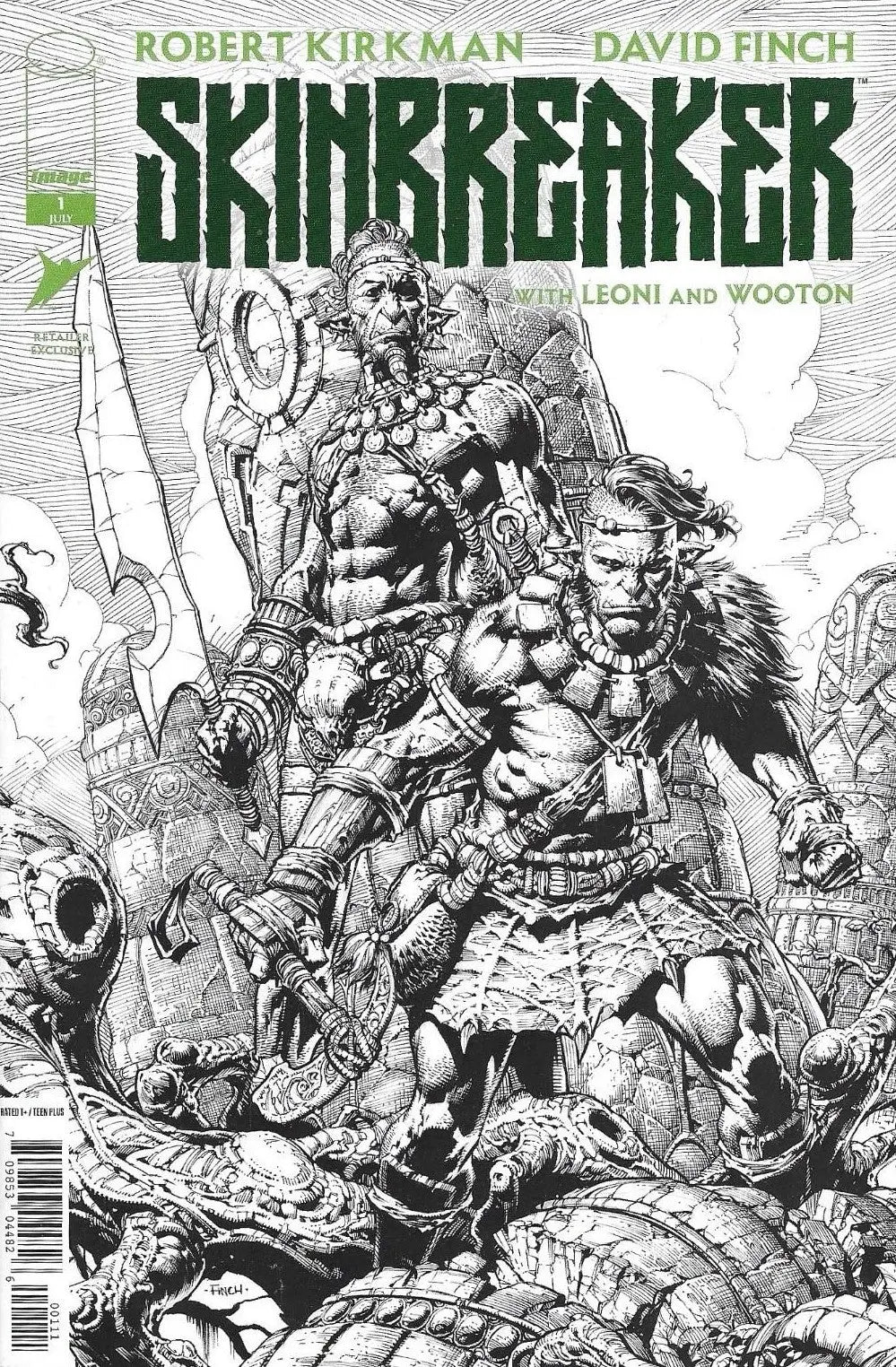 Skinbreaker Ashcan - David Finch - Retailer Exclusive - Comic Book