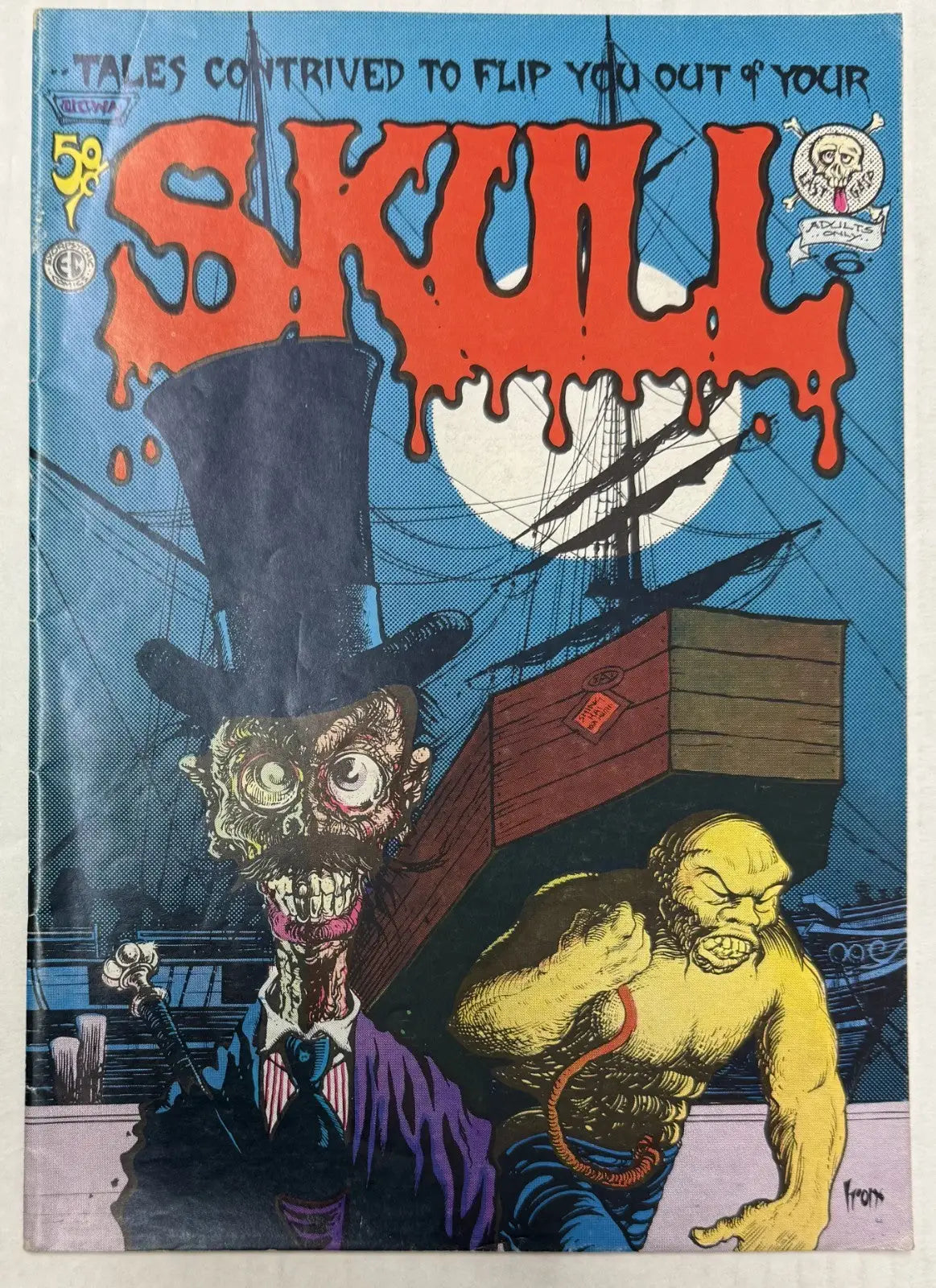Skull #6 (Last Gasp November 1972) - Comic Book