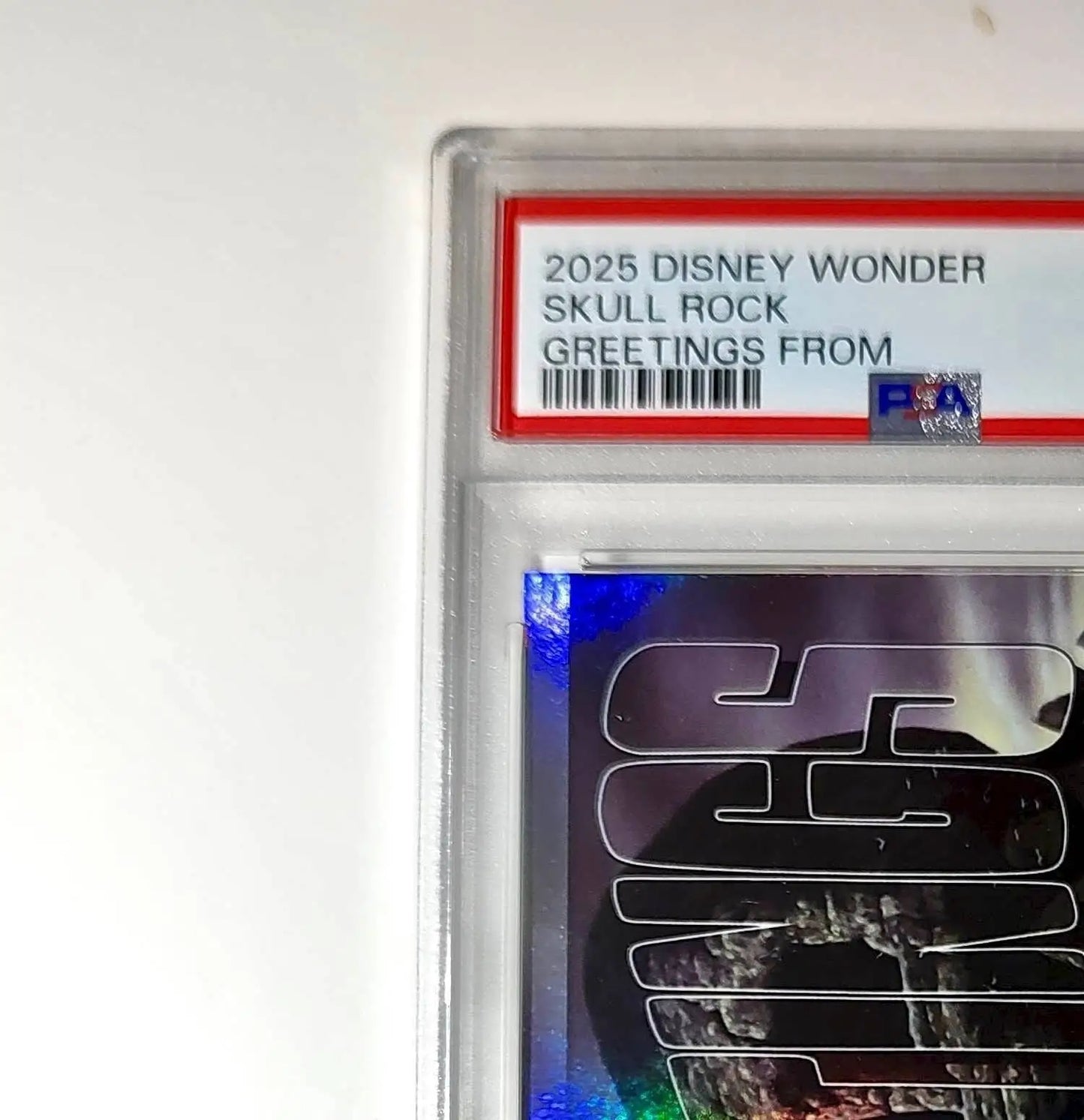 Skull Rock 2025 Topps Disney Wonder #GF-16 Greetings From Card Peter Pan PSA 10 - Non-Sports Card Single