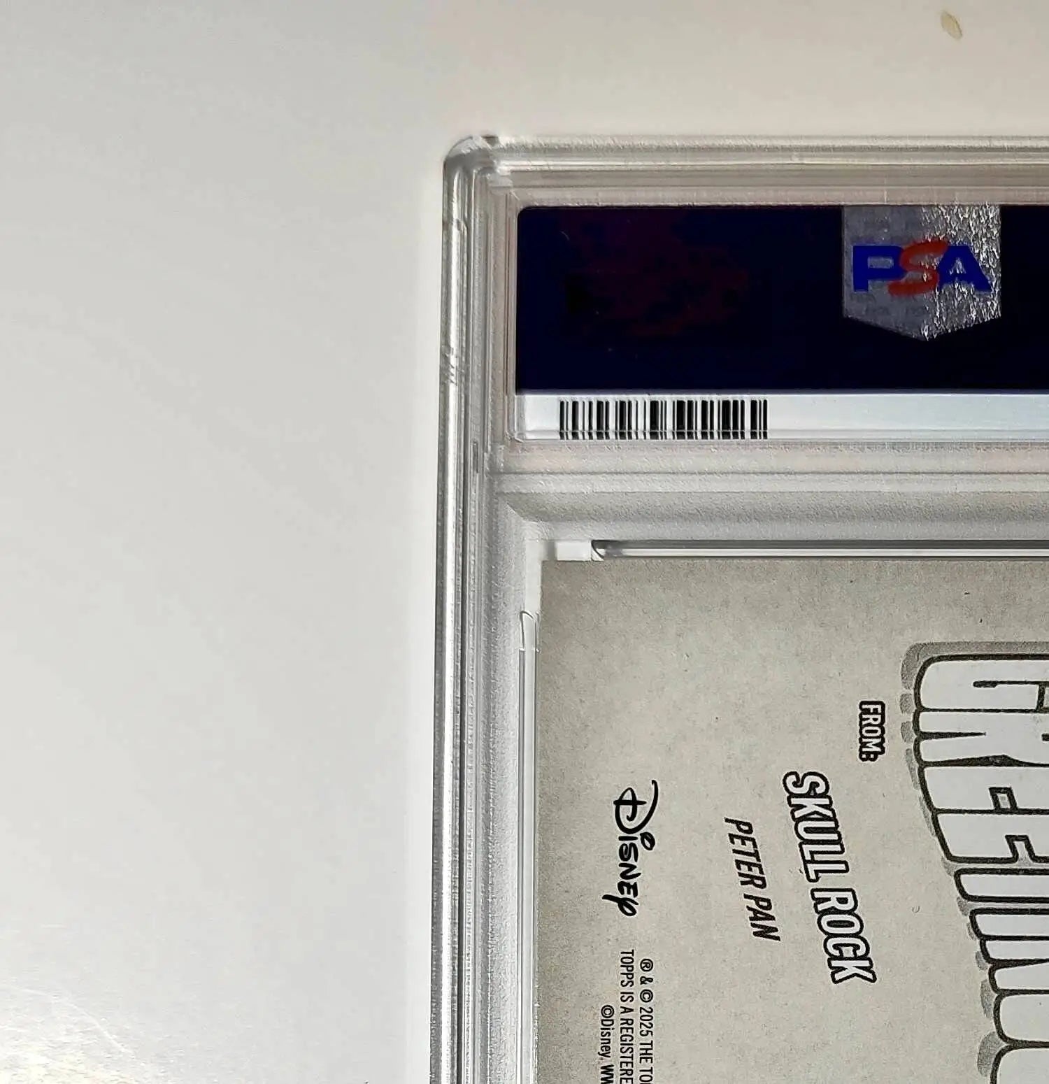 Skull Rock 2025 Topps Disney Wonder #GF-16 Greetings From Card Peter Pan PSA 10 - Non-Sports Card Single