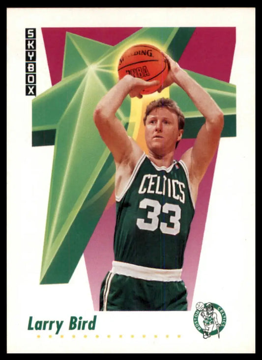 SkyBox Larry Bird 12 Boston Celtics NM - Basketball Card Single