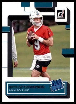 Skylar Thompson Rookie 2022 Donruss #375 Miami Dolphins - Football Card Single