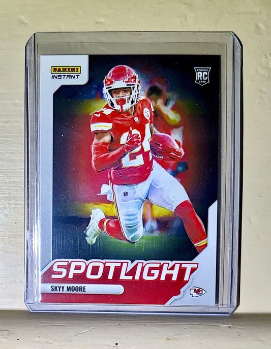 Skyy Moore 2022 NFL Panini #20 Spotlight Rookie Football Card 1/603 - Football Card Single