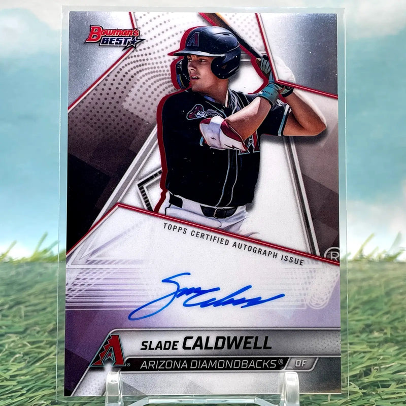 Slade Caldwell 2025 Bowman’s Best Auto B25-SC - Baseball Card Single