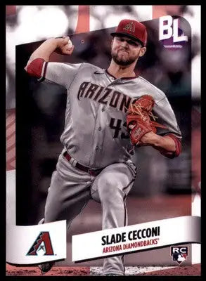 Slade Cecconi Rookie 2024 Topps Big League #73 Arizona Diamondbacks - Baseball Card Single