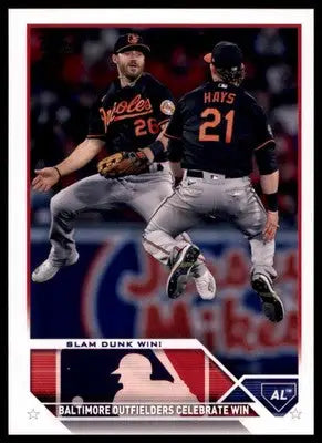 Slam Dunk Win! 2023 Topps #499 Baltimore Orioles - Baseball Card Single