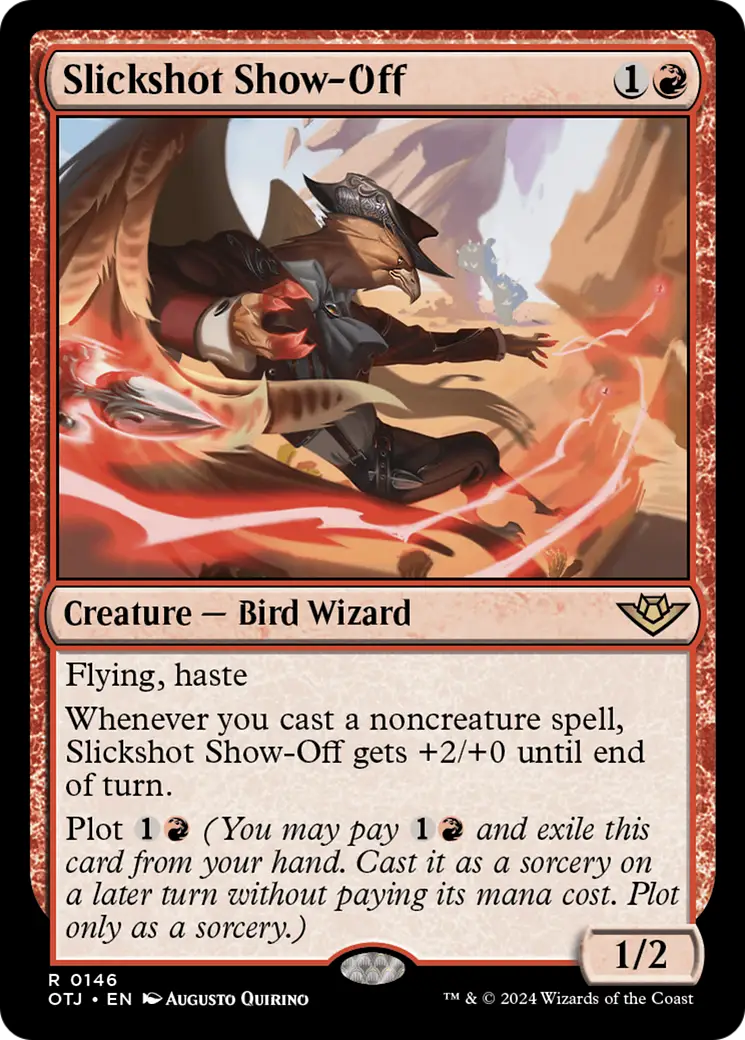 Slickshot Show-Off [Outlaws of Thunder Junction] - Magic Card Single