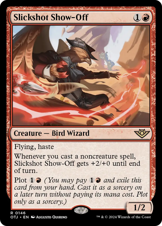 Slickshot Show-Off [Outlaws of Thunder Junction] - Magic Card Single