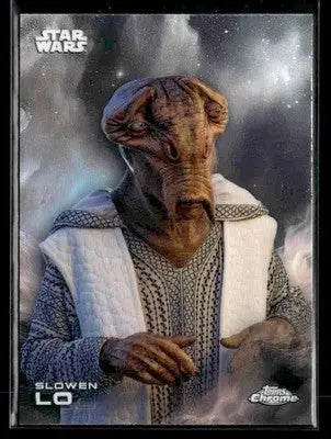 🌟 Slowen Lo, 2025 Topps Chrome Star Wars #168 🌟 - Star Wars Card Single