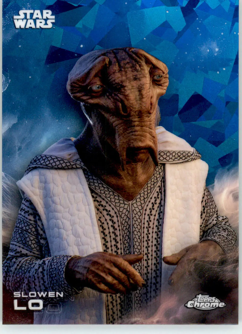 Slowen Lo - 2025 Topps Chrome Star Wars Sapphire - #168 - Non_sport - Star Wars Card Single