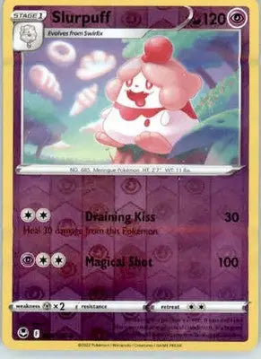 Slurpuff - SWSH12: Silver Tempest - 084/195 - Reverse Holo LP - Pokémon Card Single