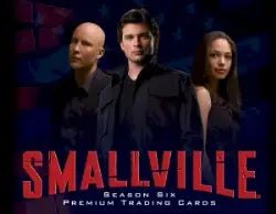 Promotional poster for Smallville Season 6 on Smallville Season 6 SM6-1 promo card