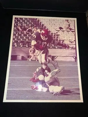 SMU Freeman Johns Oscar Roan Dave Campbell Texas Football 8x10 Proof Board Photo - Sports Memorabilia