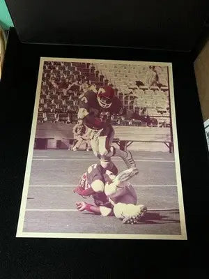 SMU Freeman Johns Oscar Roan Dave Campbell Texas Football 8x10 Proof Board Photo - Sports Memorabilia