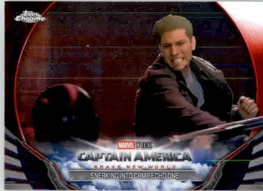 Sneaking Into Camp Echo One 2025 Topps Chrome Marvel #BNW-17 Brave New World - Marvel Card Single