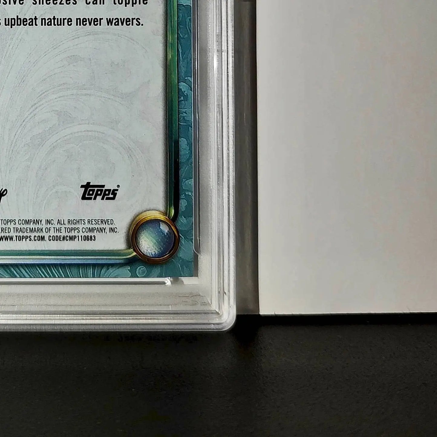 Sneezy 2025 Topps Disney #106 Diamond Card Snow White and the Seven Dwarfs PSA 9 - Non-Sports Card Single