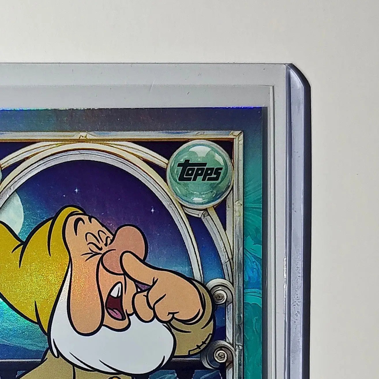 Sneezy 2025 Topps Disney Wonder #106 Diamond Card Snow White & the Seven Dwarfs - Non-Sports Card Single