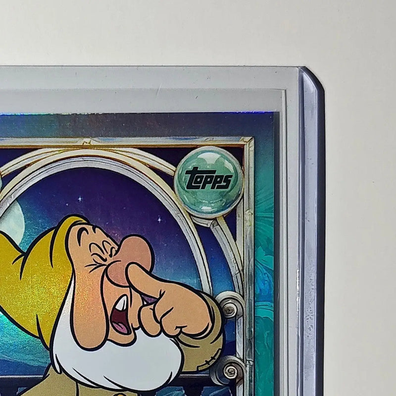 Sneezy 2025 Topps Disney Wonder #106 Diamond Card Snow White & the Seven Dwarfs - Non-Sports Card Single