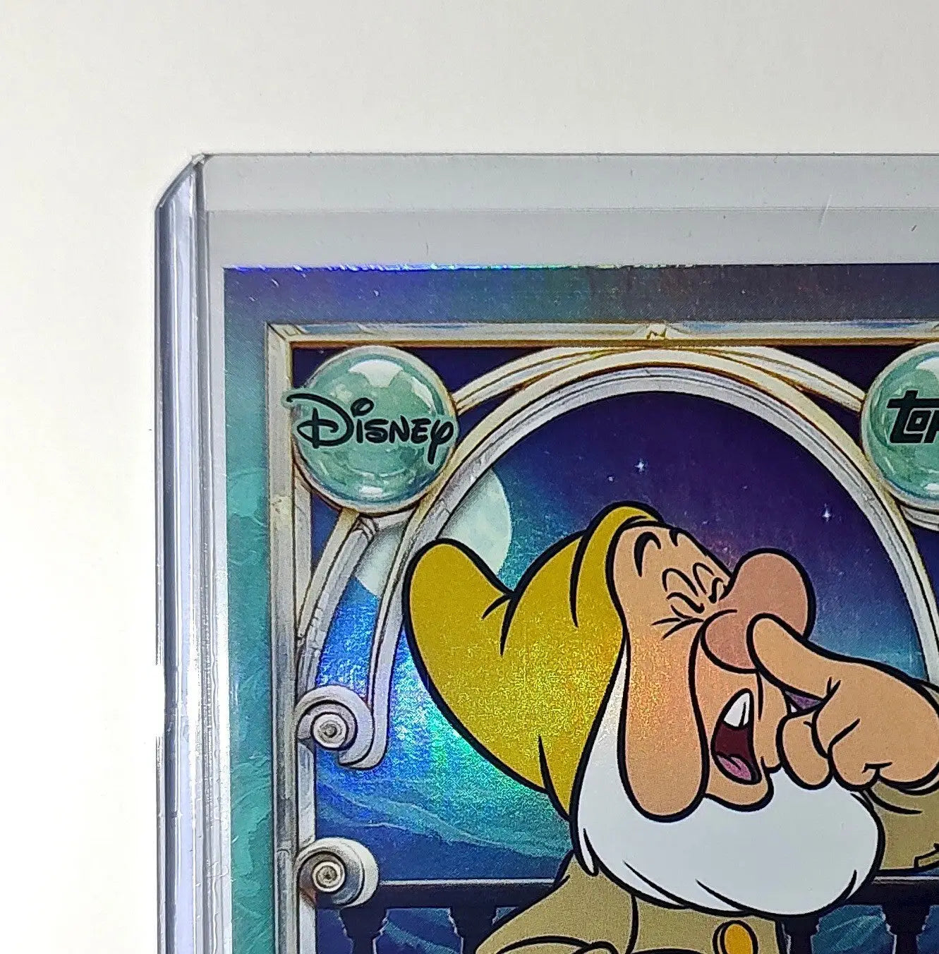 Sneezy 2025 Topps Disney Wonder #106 Diamond Card Snow White & the Seven Dwarfs - Non-Sports Card Single