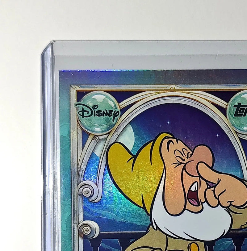 Sneezy 2025 Topps Disney Wonder #106 Diamond Card Snow White & the Seven Dwarfs - Non-Sports Card Single