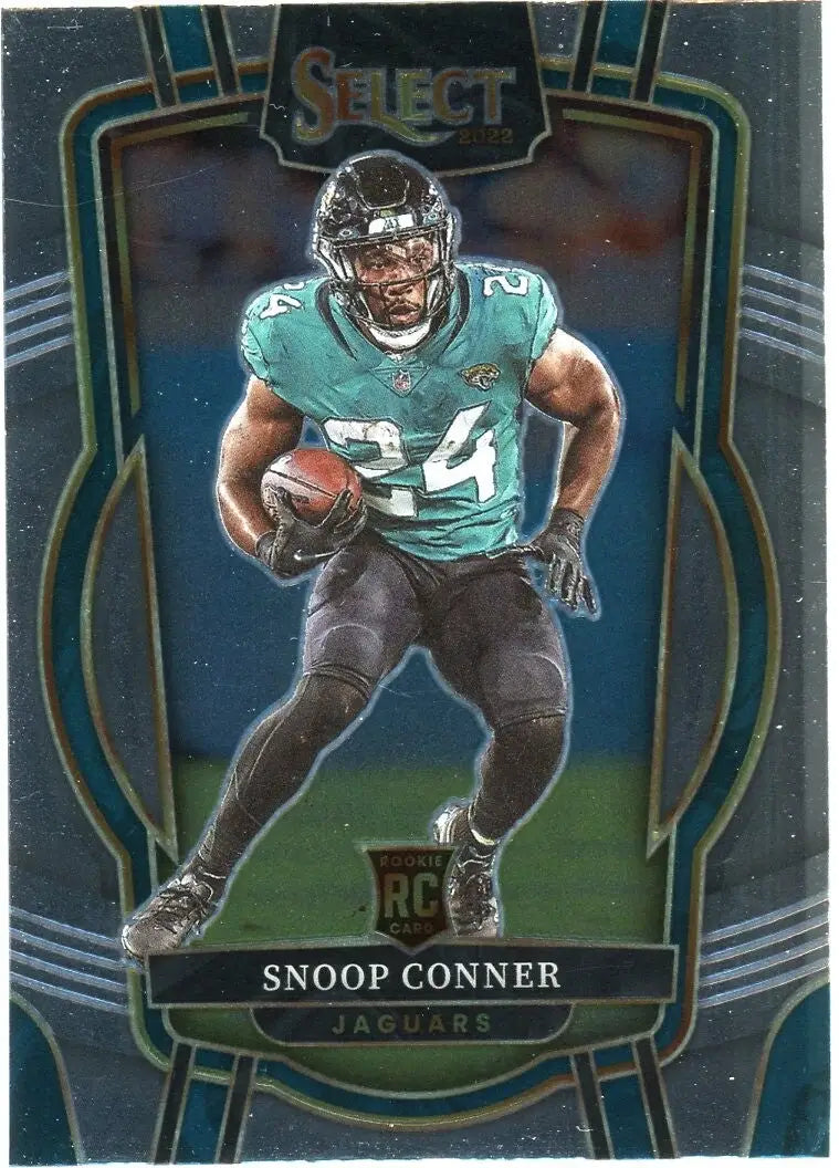 Snoop Conner Rookie 2022 Panini Select Club #255 Jacksonville Jaguars Football - Football Card Single