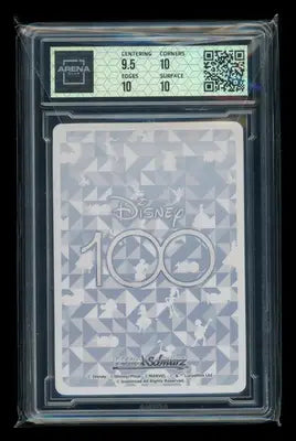 Graded Disney 100th Anniversary Snow Queen Elsa Weiss Schwarz Japanese Arena Club trading card in protective slab