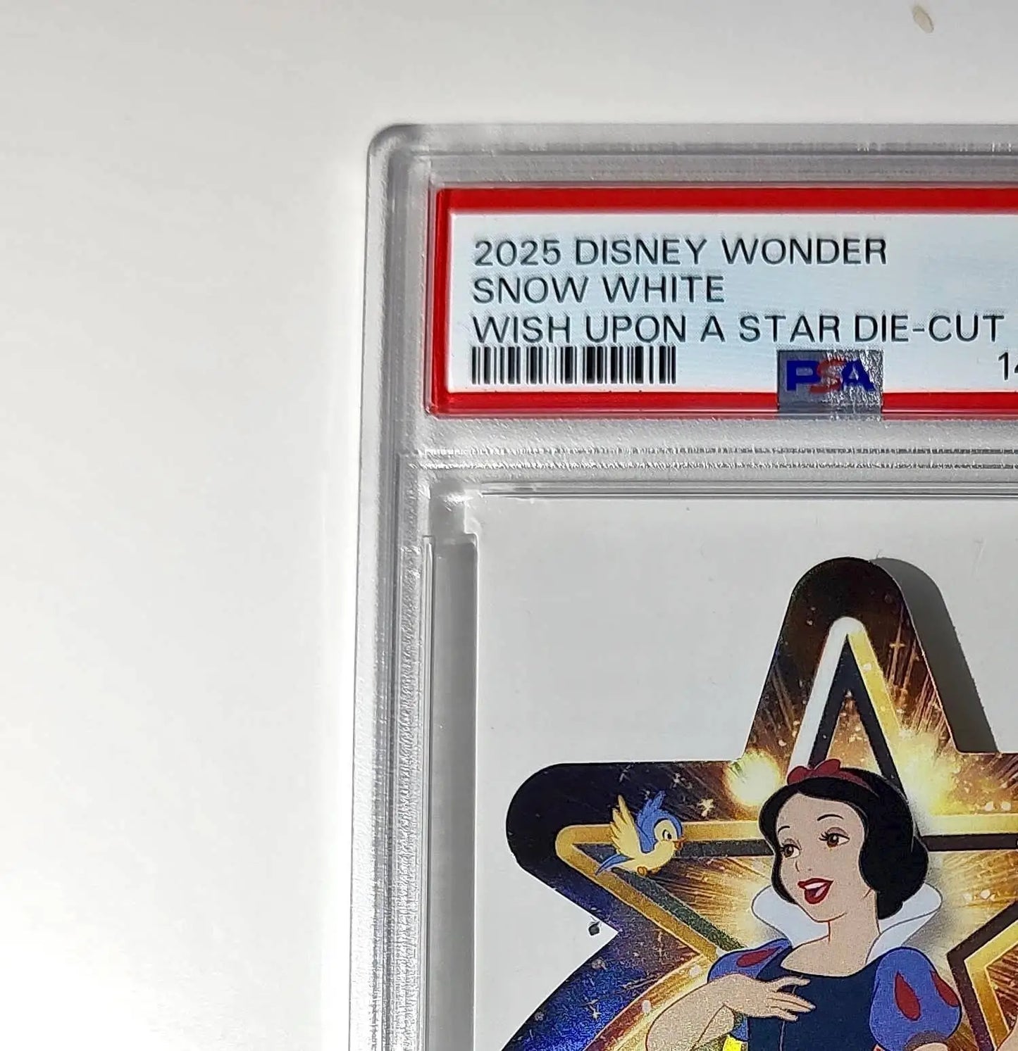 Snow White 2025 Topps Chrome Disney #W-13 Wish Upon A Star Die Cut Card PSA 9 - Non-Sports Card Single