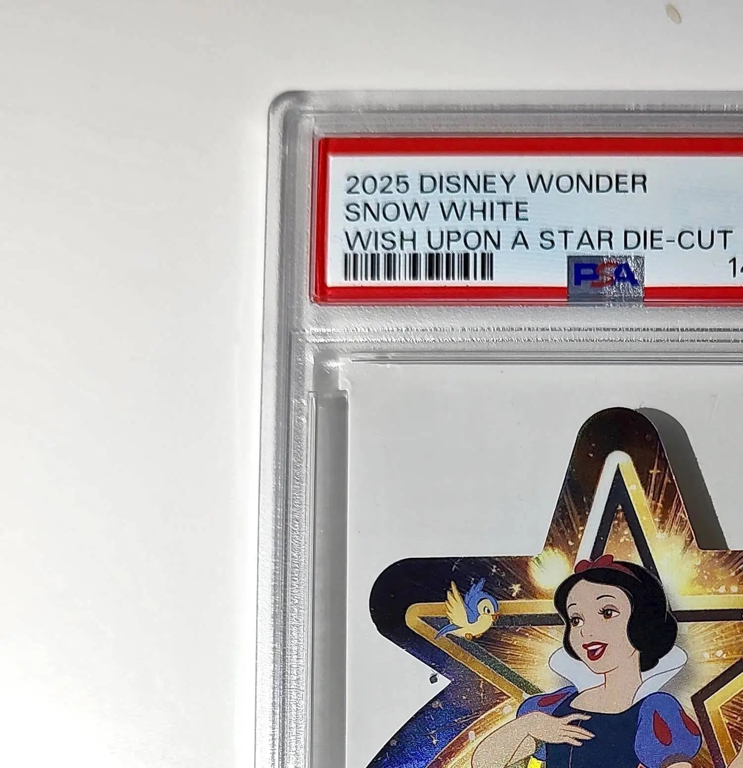 Snow White 2025 Topps Chrome Disney #W-13 Wish Upon A Star Die Cut Card PSA 9 - Non-Sports Card Single