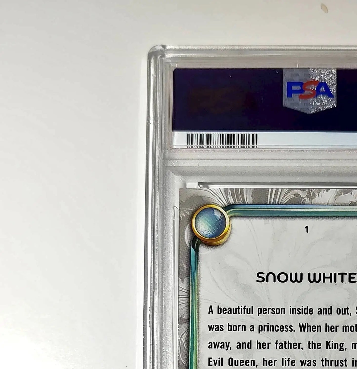 Snow White 2025 Topps Disney #1 Winter Snow White and the Seven Dwarfs PSA 9 - Non-Sports Card Single