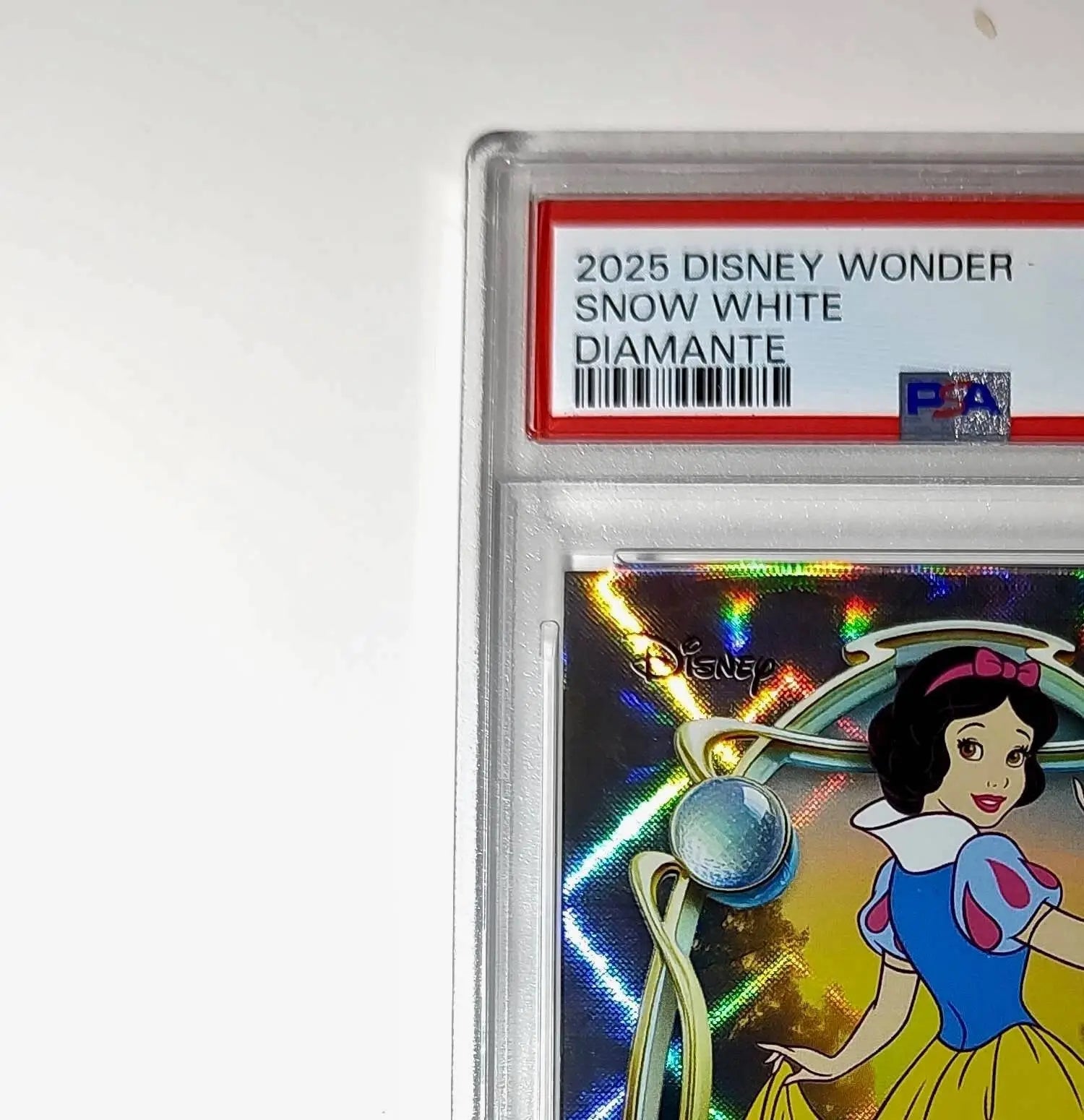 Snow White 2025 Topps Disney #1 Winter Snow White and the Seven Dwarfs PSA 9 - Non-Sports Card Single
