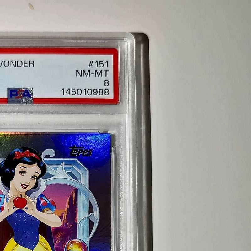 Snow White 2025 Topps Disney Cartoon Princess #151 Card PSA 8 - Non-Sports Card Single