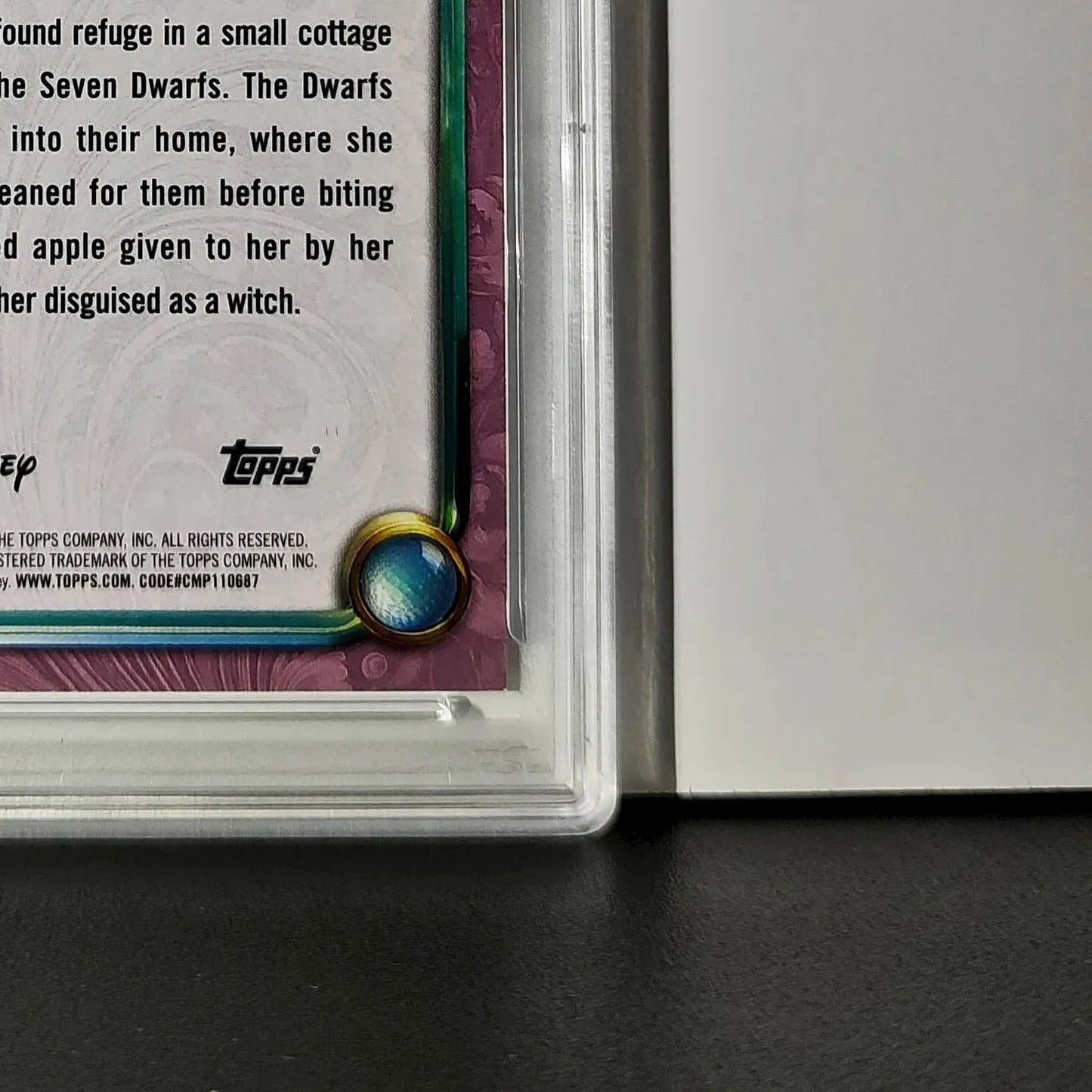 Snow White 2025 Topps Disney Cartoon Princess #151 Card PSA 8 - Non-Sports Card Single