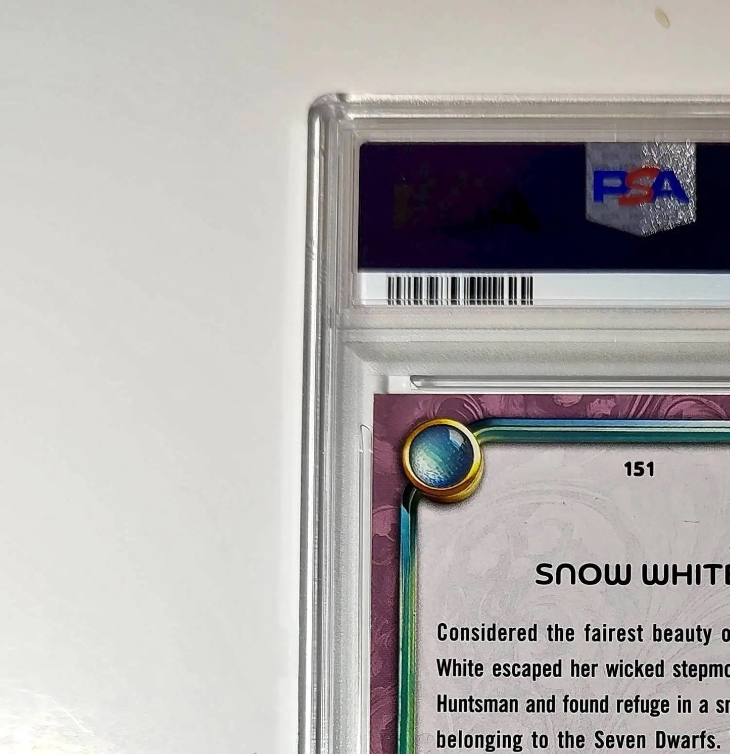 Snow White 2025 Topps Disney Cartoon Princess #151 Card PSA 8 - Non-Sports Card Single