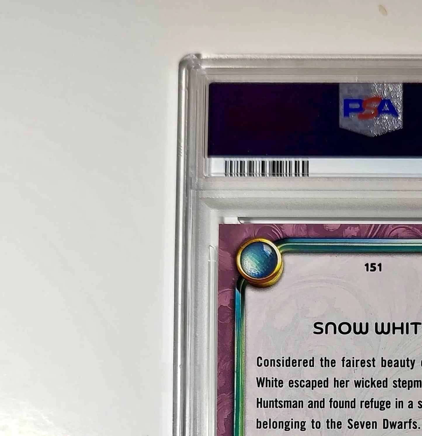 Snow White 2025 Topps Disney Cartoon Princess #151 Card PSA 8 - Non-Sports Card Single