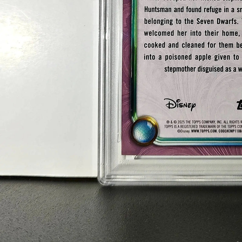 Snow White 2025 Topps Disney Cartoon Princess #151 Card PSA 9 - Non-Sports Card Single