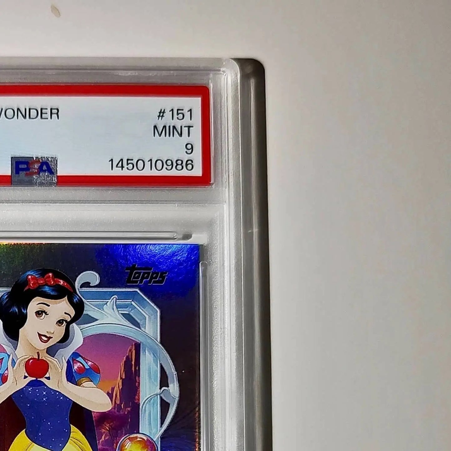 Snow White 2025 Topps Disney Cartoon Princess #151 Card PSA 9 - Non-Sports Card Single
